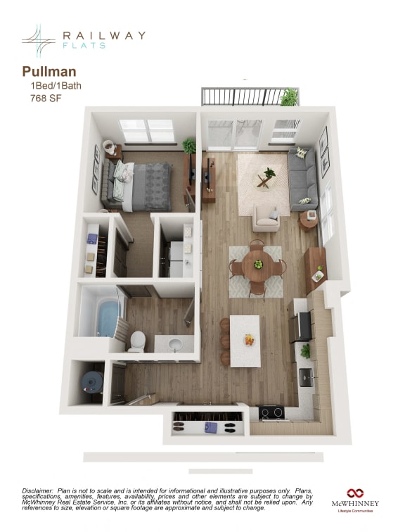 Railway Flats Apartments Pullman Available Units